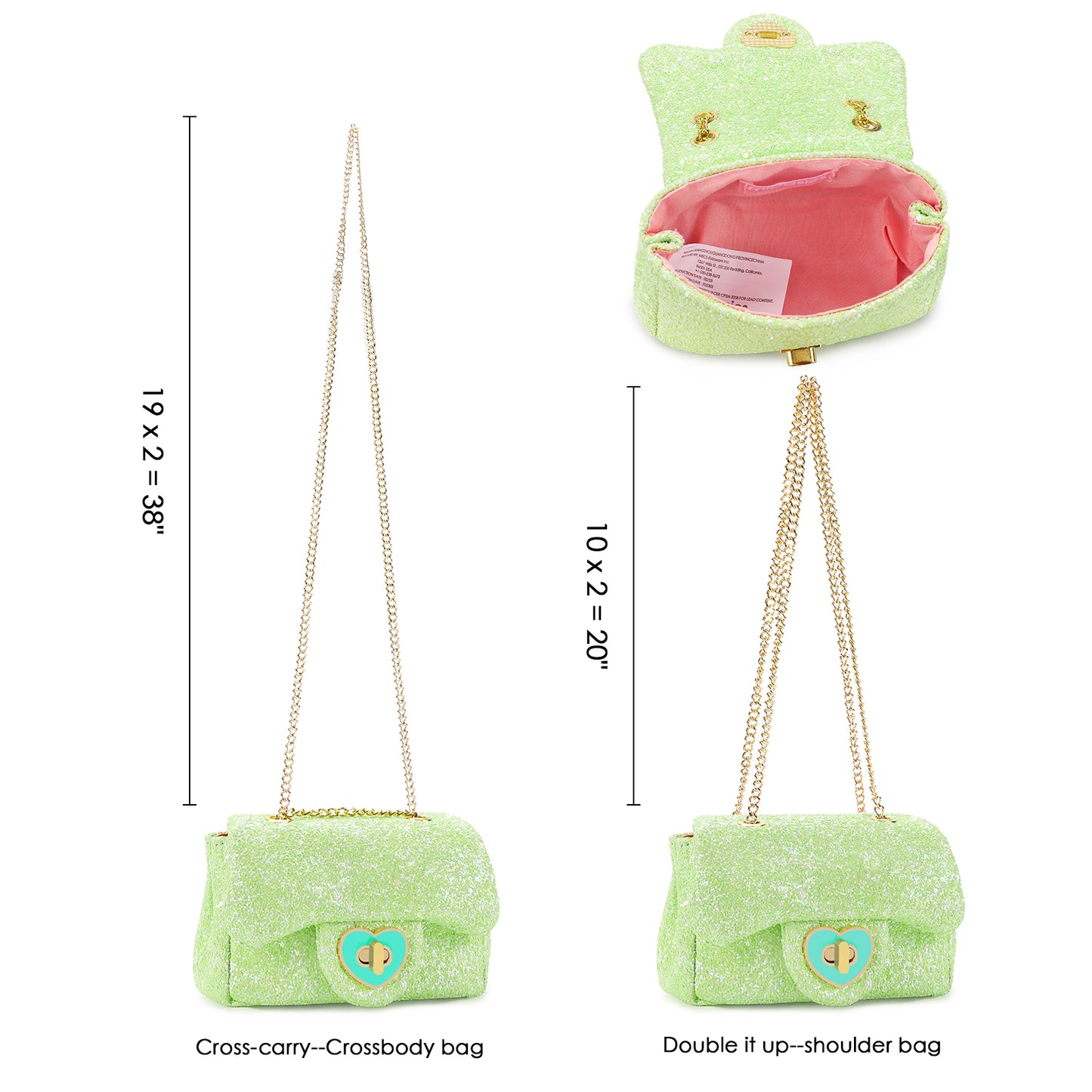 Kids Sparkle Purse For Summer