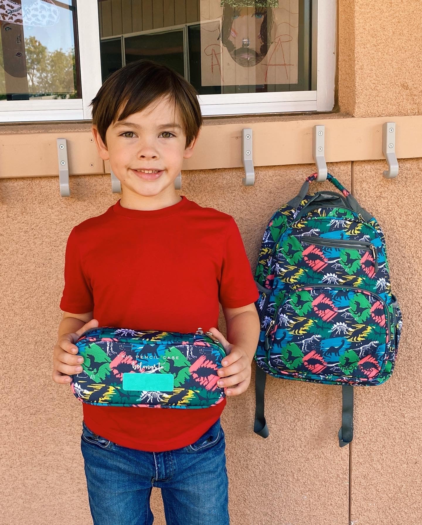 Mr. Dino Backpack schoolbag Mibasies