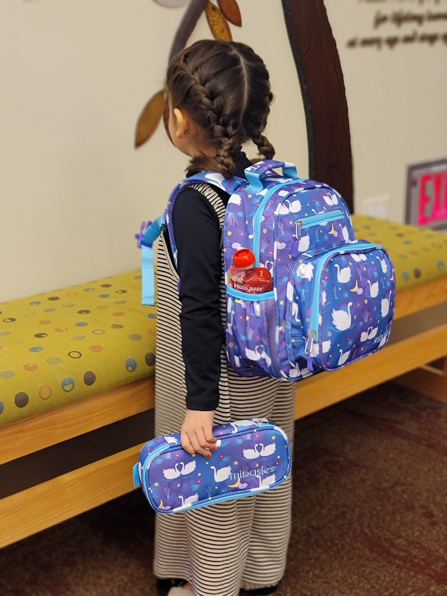 Mr. Dino Backpack schoolbag Mibasies