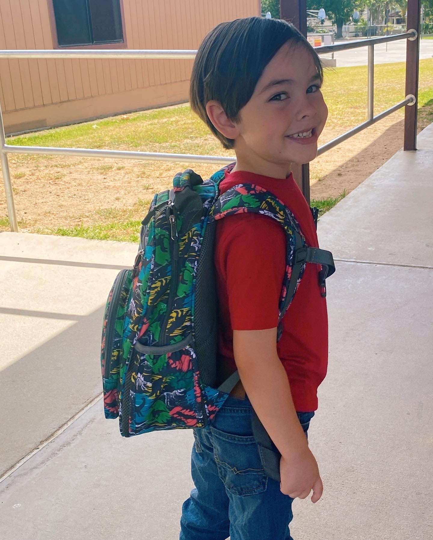 Mr. Dino Backpack schoolbag Mibasies