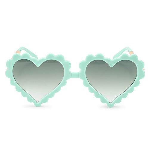 Flower Heart Shaped Sunnies Sunnies Mibasies Fl Green