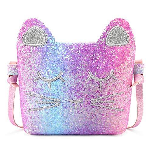 Little Twinkle Cat PURSE Mibasies Pink Purple Rainbow1