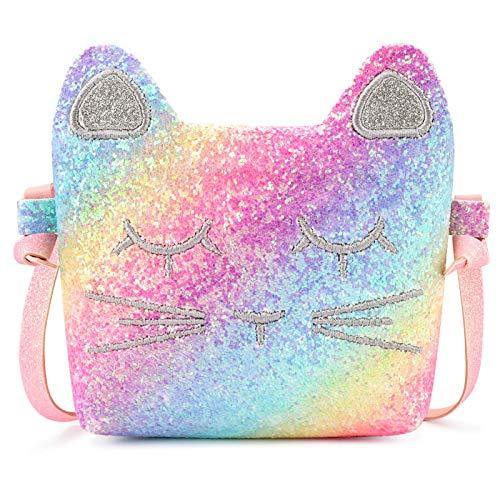 Little Twinkle Cat PURSE Mibasies Silver Pink Blue