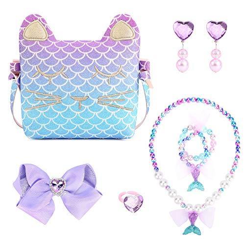 Dress Up Jewelry Purse PURSE Mibasies Mermaid Purple
