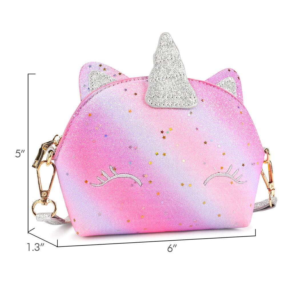 Unicorn Glitter Purse PURSE Mibasies