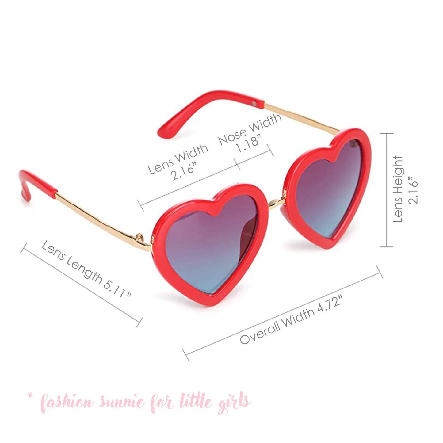 Heart Shaped Sunnies Sunnies Mibasies