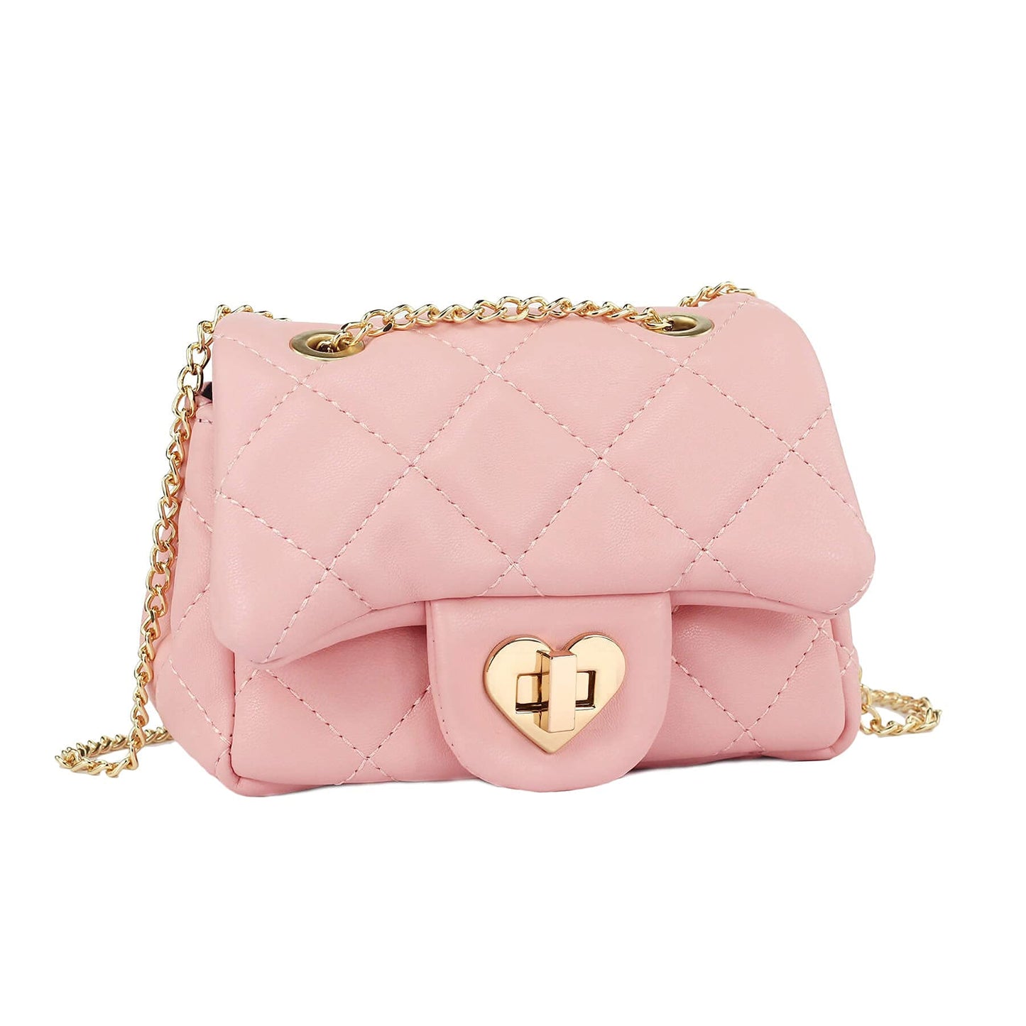 Classic Purse for Girls Crossbody Bag Mibasies Small Lambskin Pink
