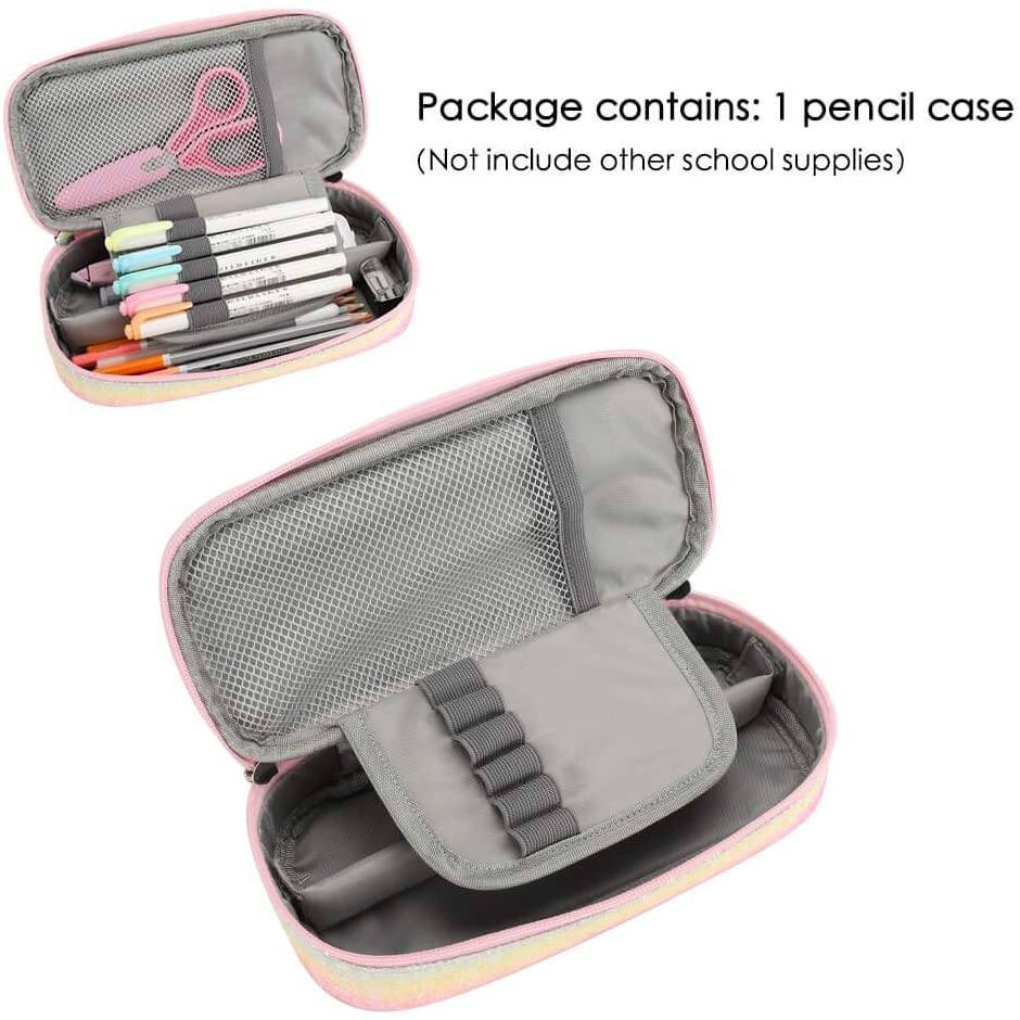 Sparkling Rainbow Pencil Pouch Mibasies