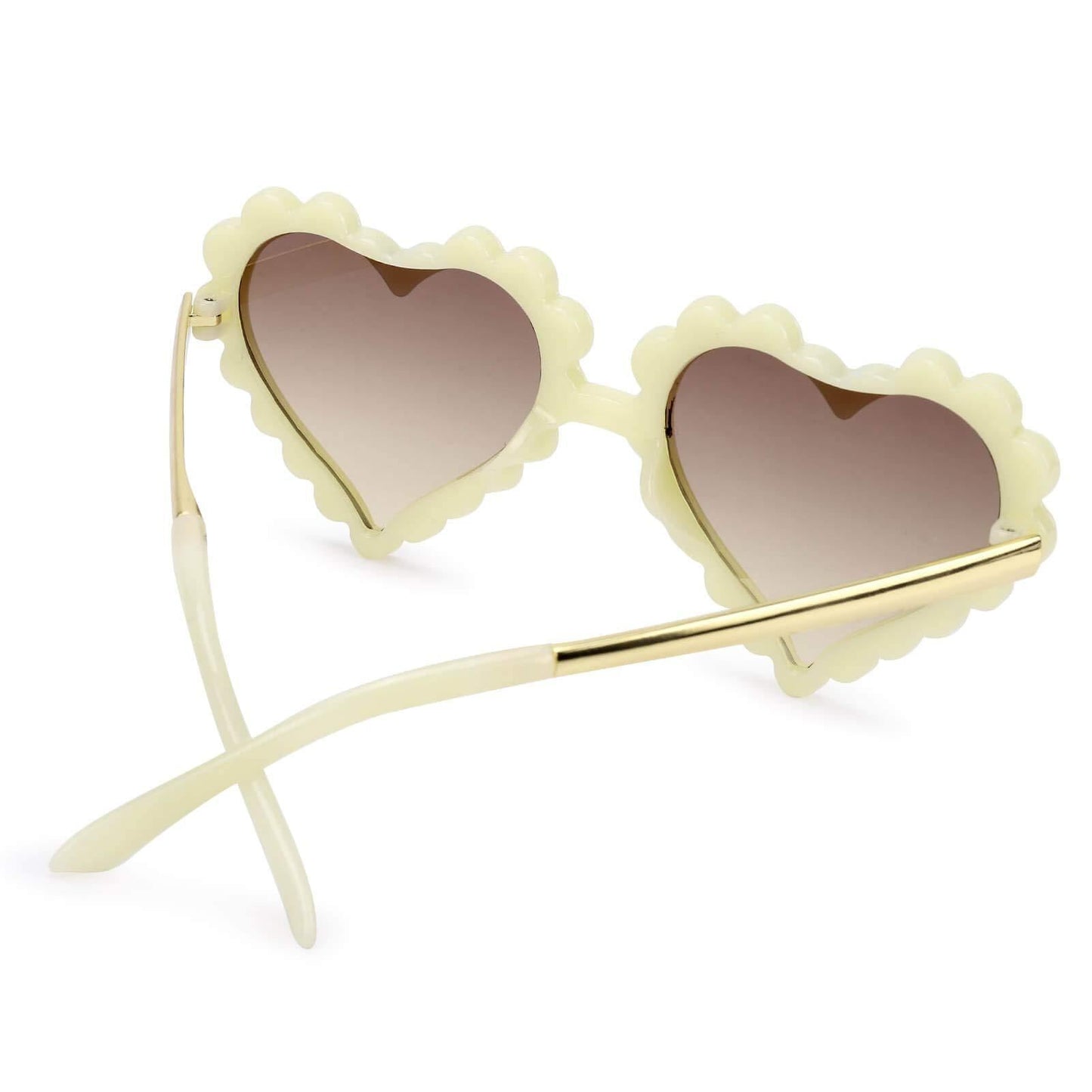 Flower Heart Shaped Sunnies Sunnies Mibasies