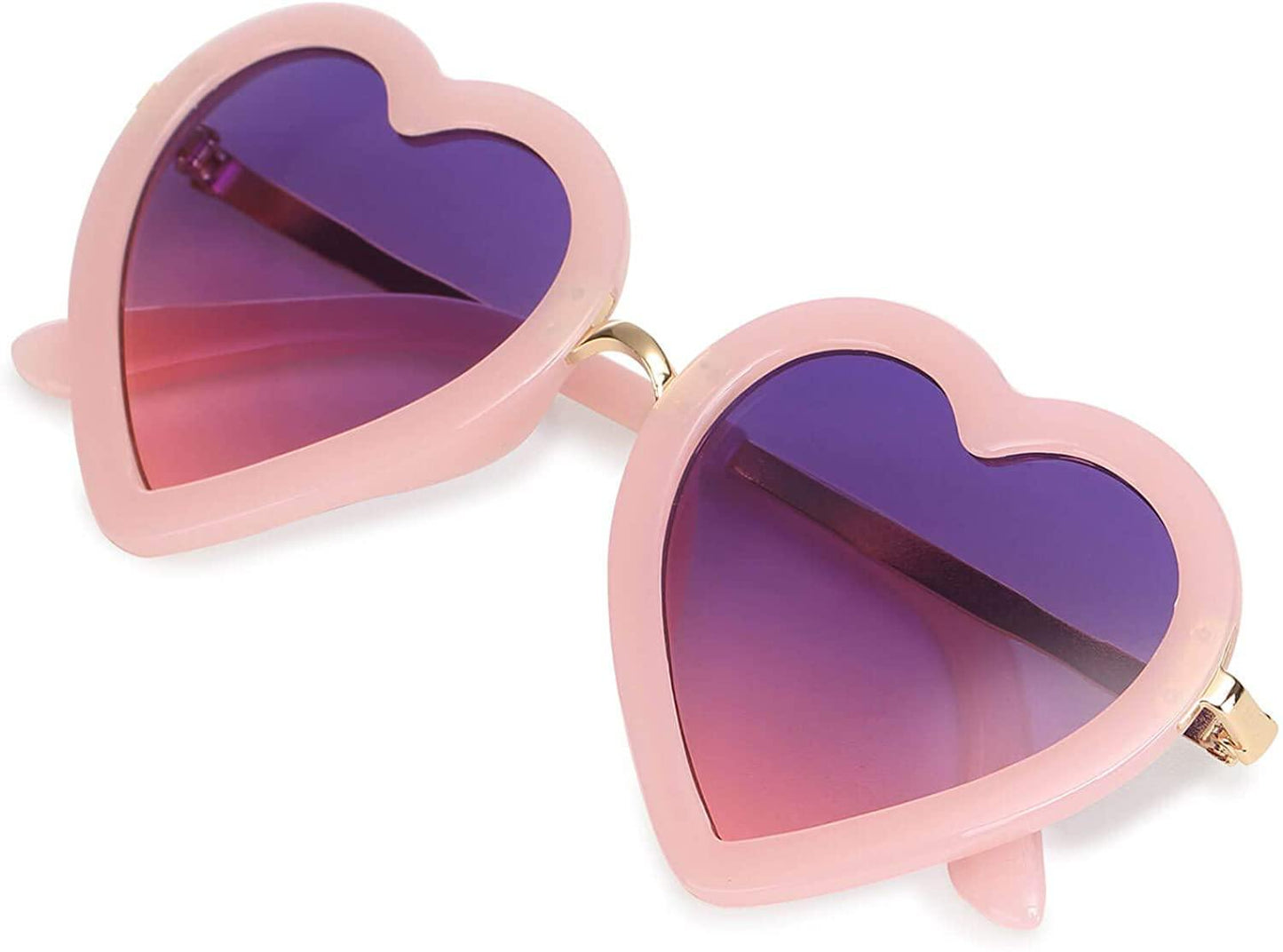 Heart Shaped Sunnies Sunnies Mibasies Jellypink