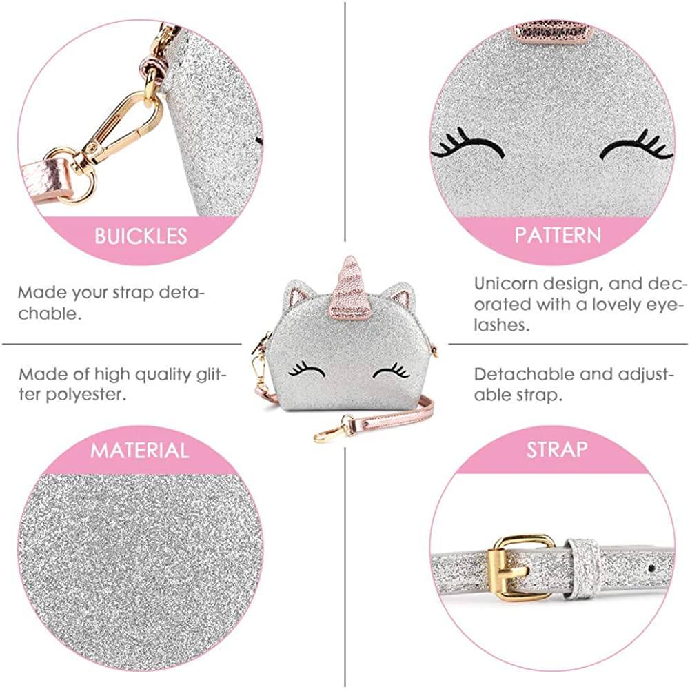 Unicorn Glitter Purse PURSE Mibasies