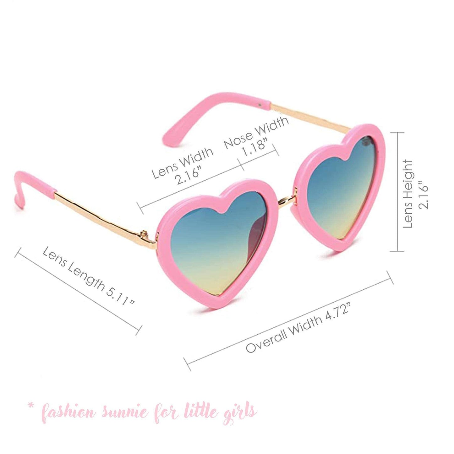 Heart Shaped Sunnies Sunnies Mibasies