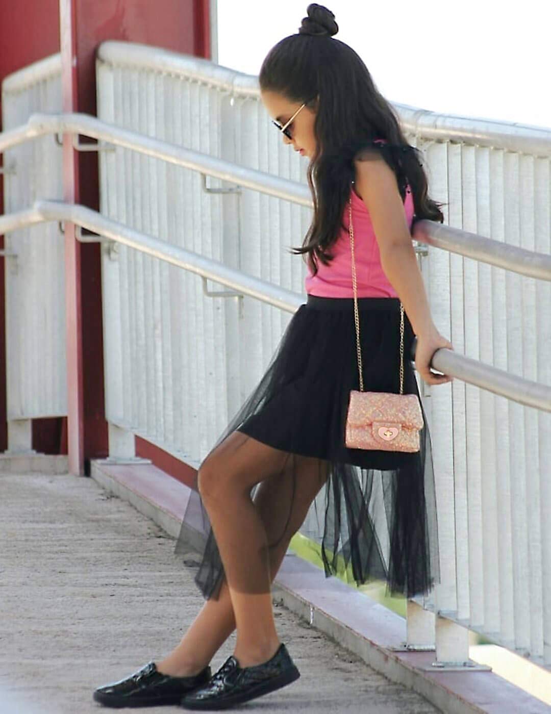Rita-Glitter Mini Purse Crossbody Bag Mibasies