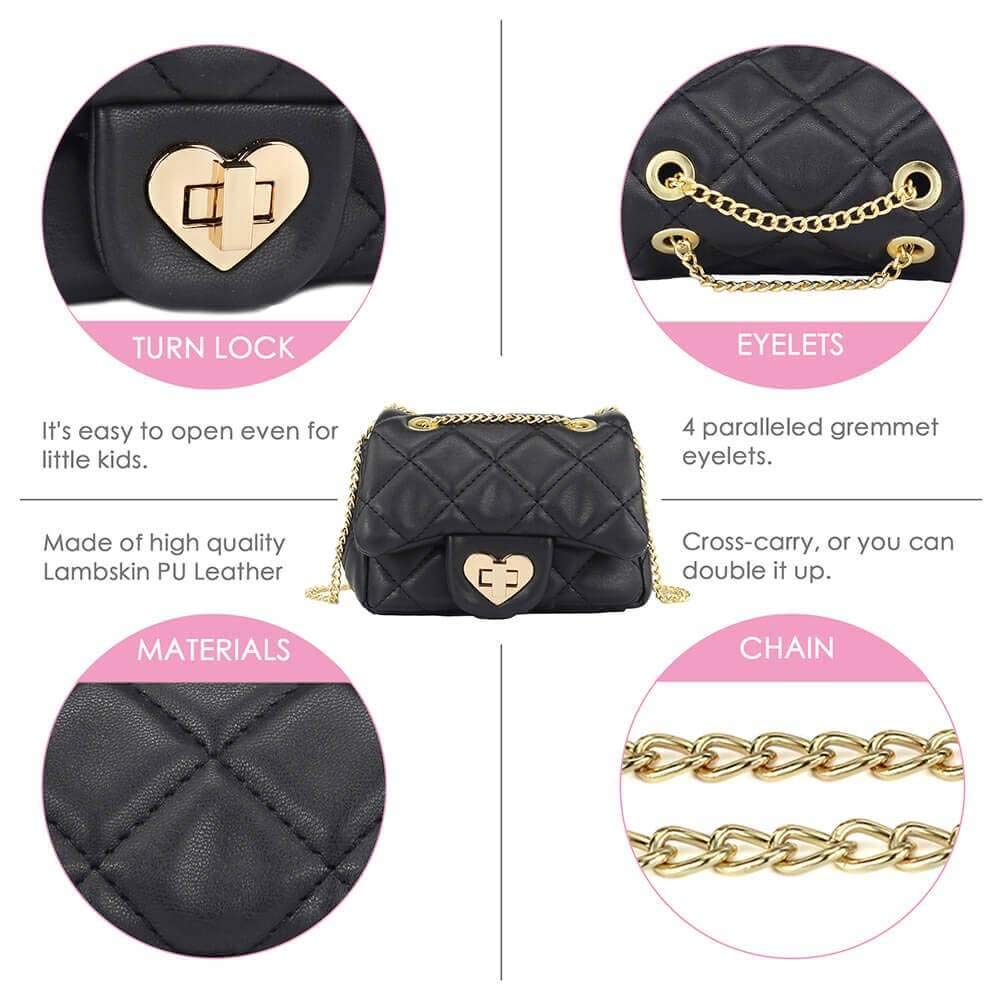 Classic Purse for Girls Crossbody Bag Mibasies