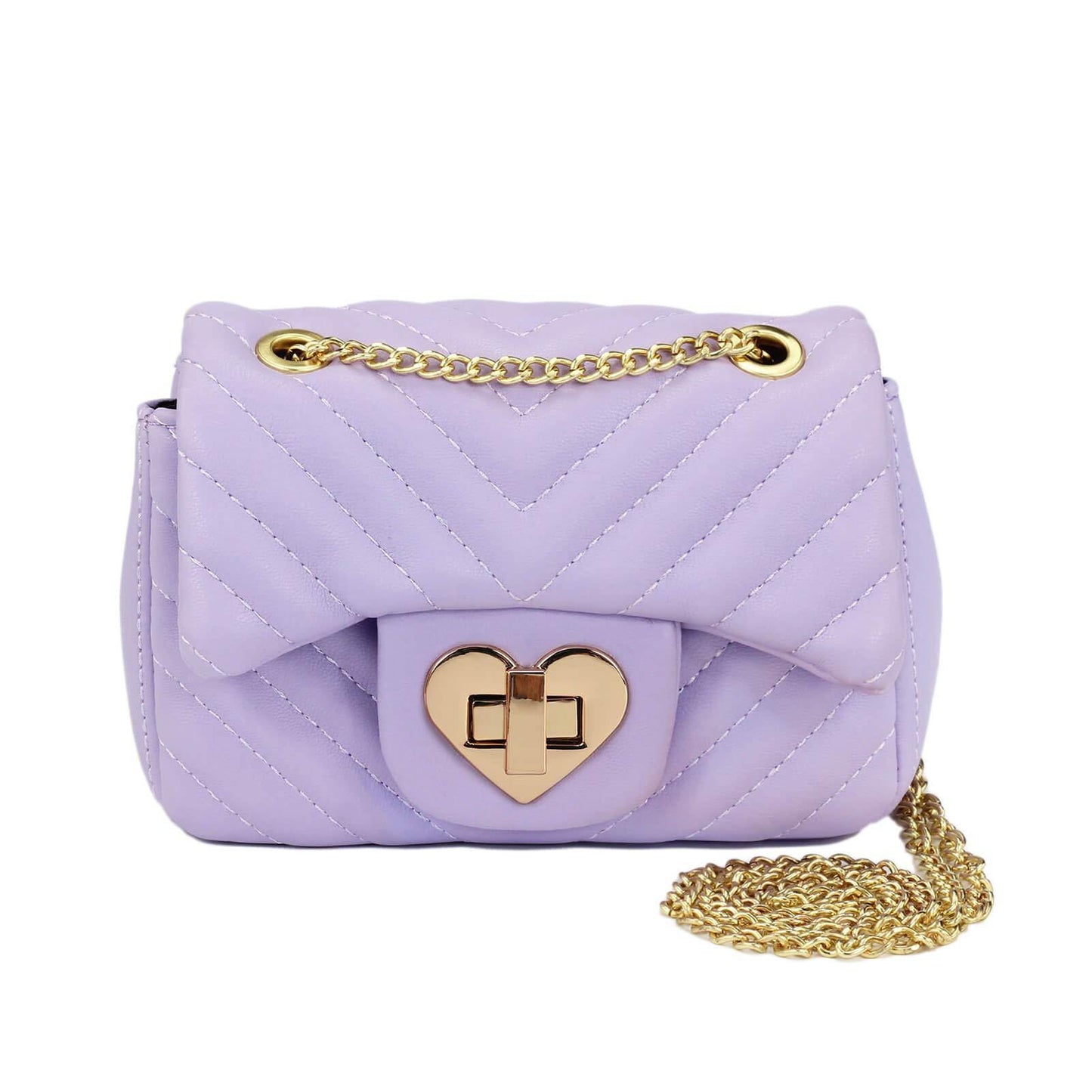 Classic Purse for Girls Crossbody Bag Mibasies Purple