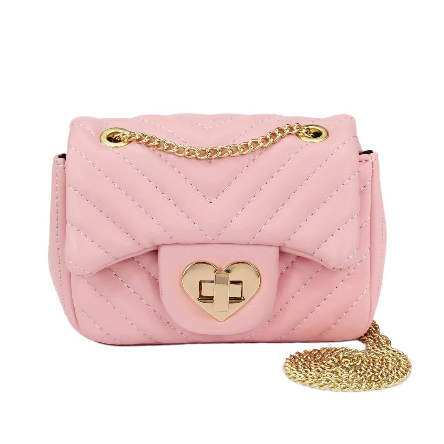 Classic Purse for Girls Crossbody Bag Mibasies Pink