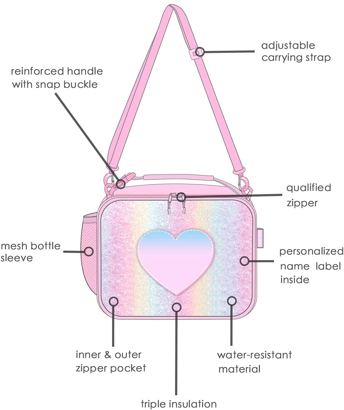 Love U Rainbow lunchbox Mibasies