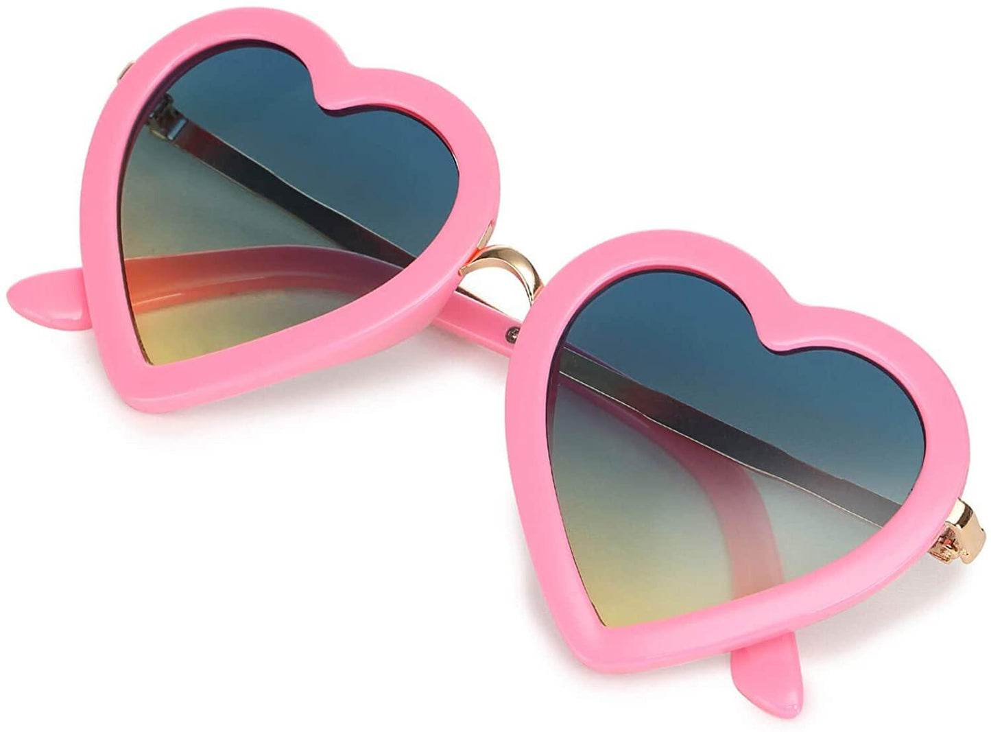 Heart Shaped Sunnies Sunnies Mibasies Pink