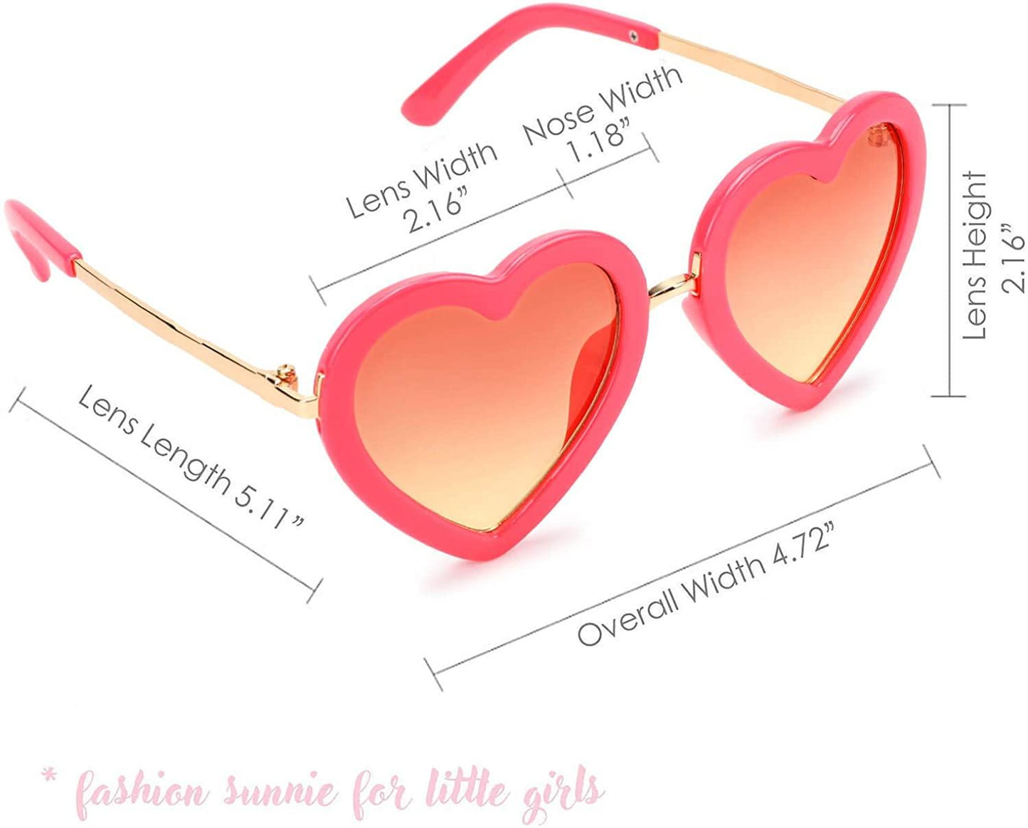 Heart Shaped Sunnies Sunnies Mibasies