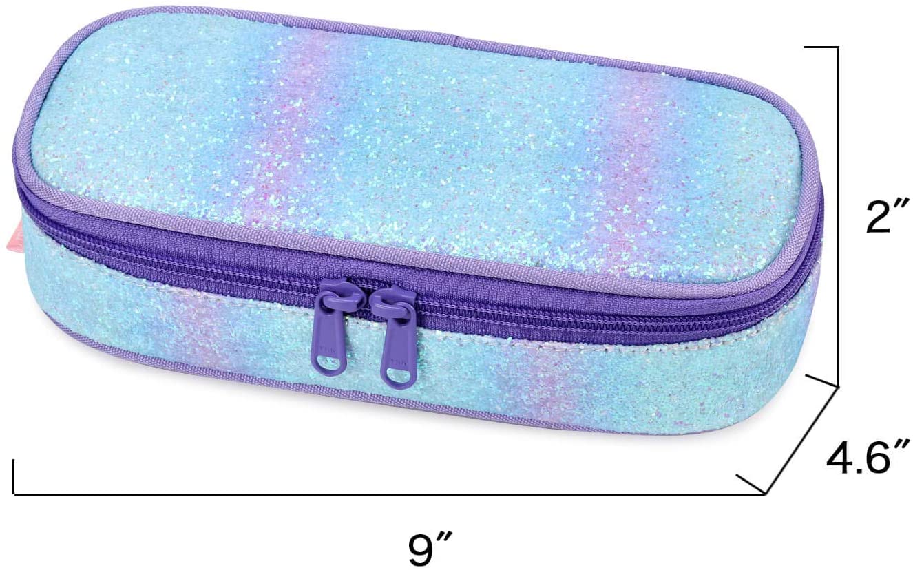 Sparkling Rainbow Pencil Pouch Mibasies