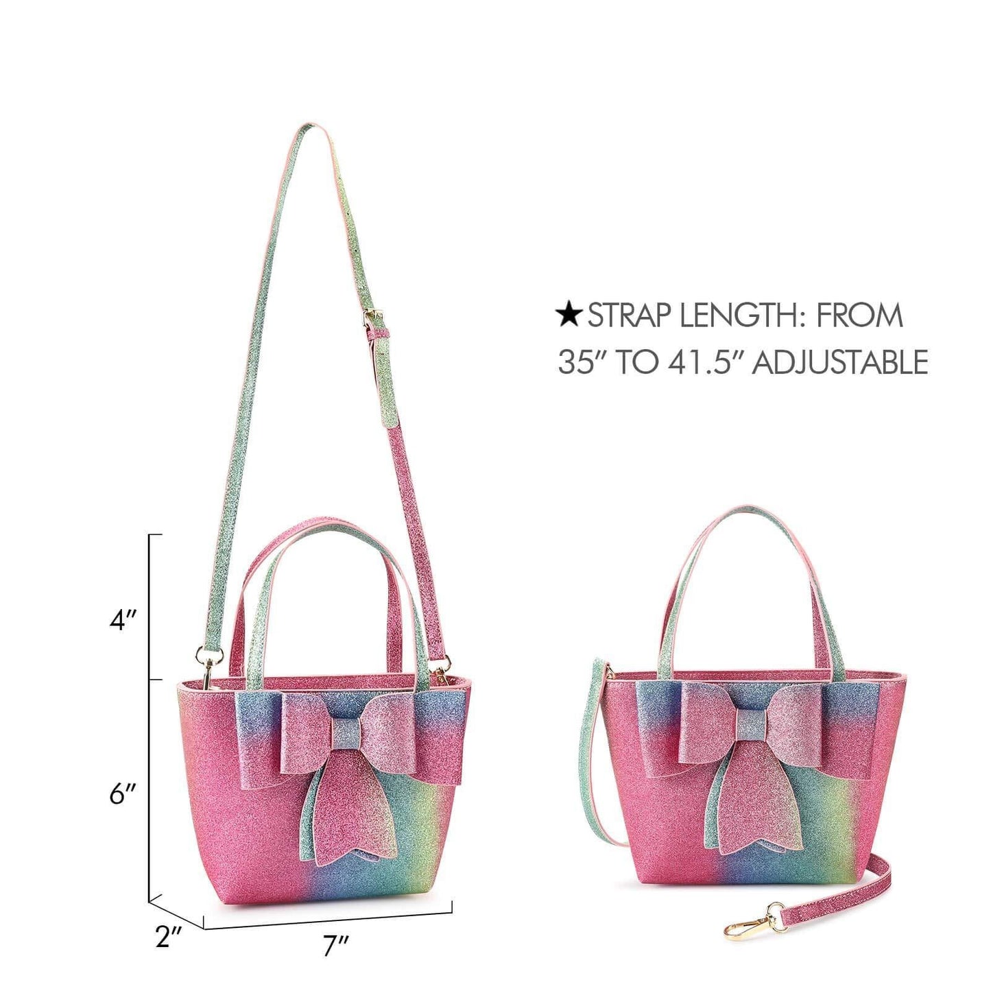 Rainbow Tote handbag Handbag Mibasies