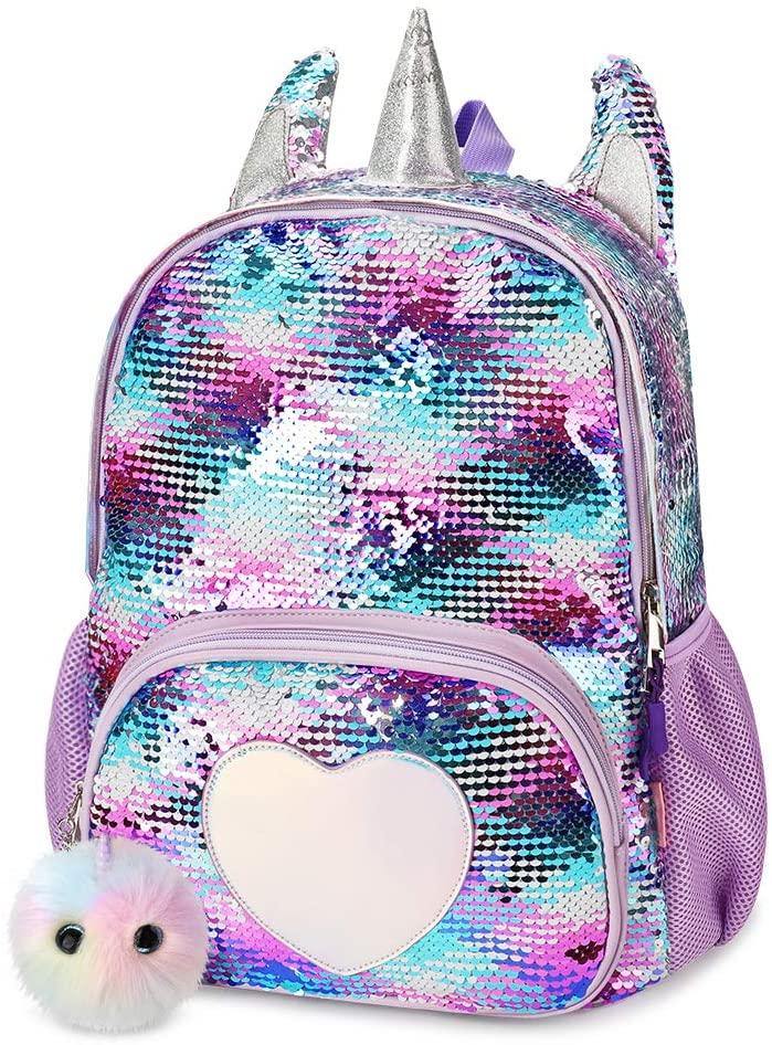 Shining Unicorn schoolbag Mibasies Purple