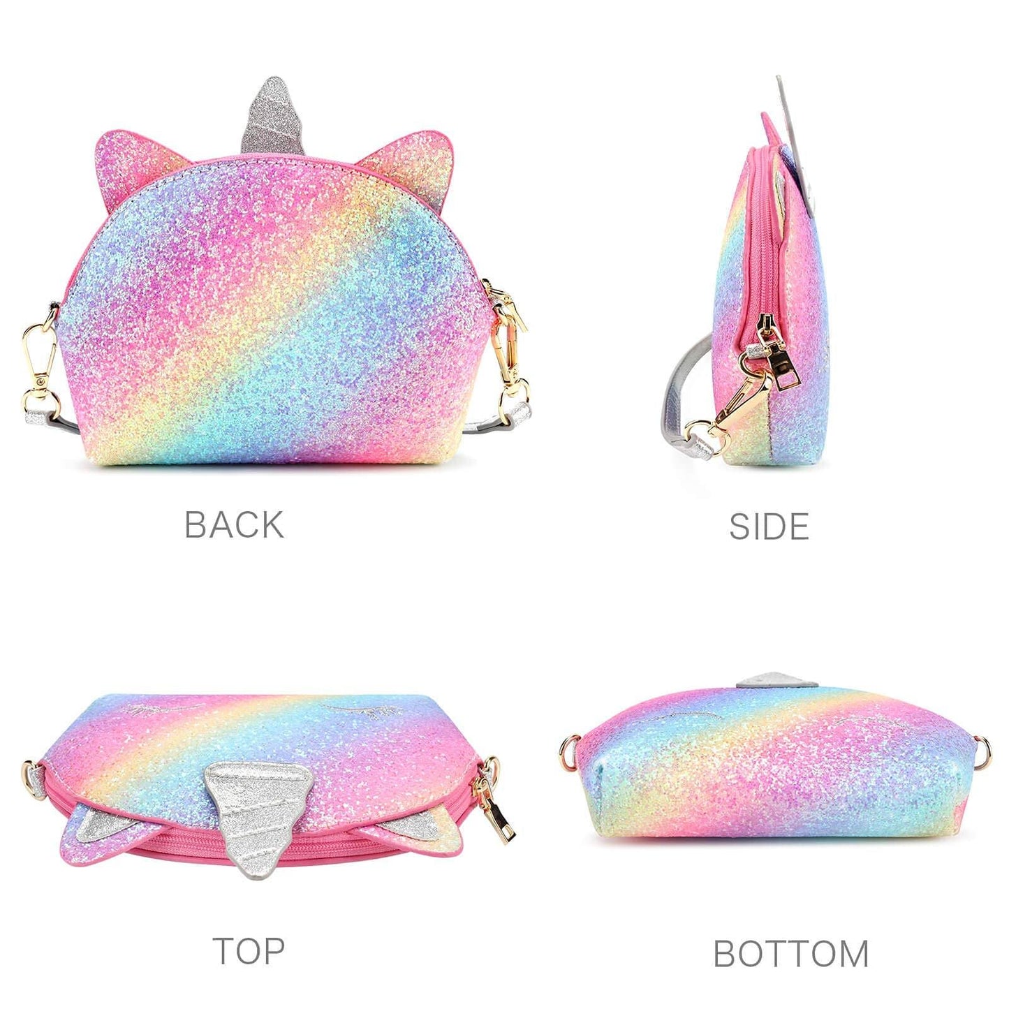 Unicorn Glitter Purse PURSE Mibasies
