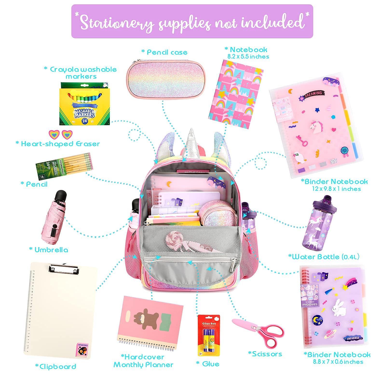 Shining Unicorn schoolbag Mibasies