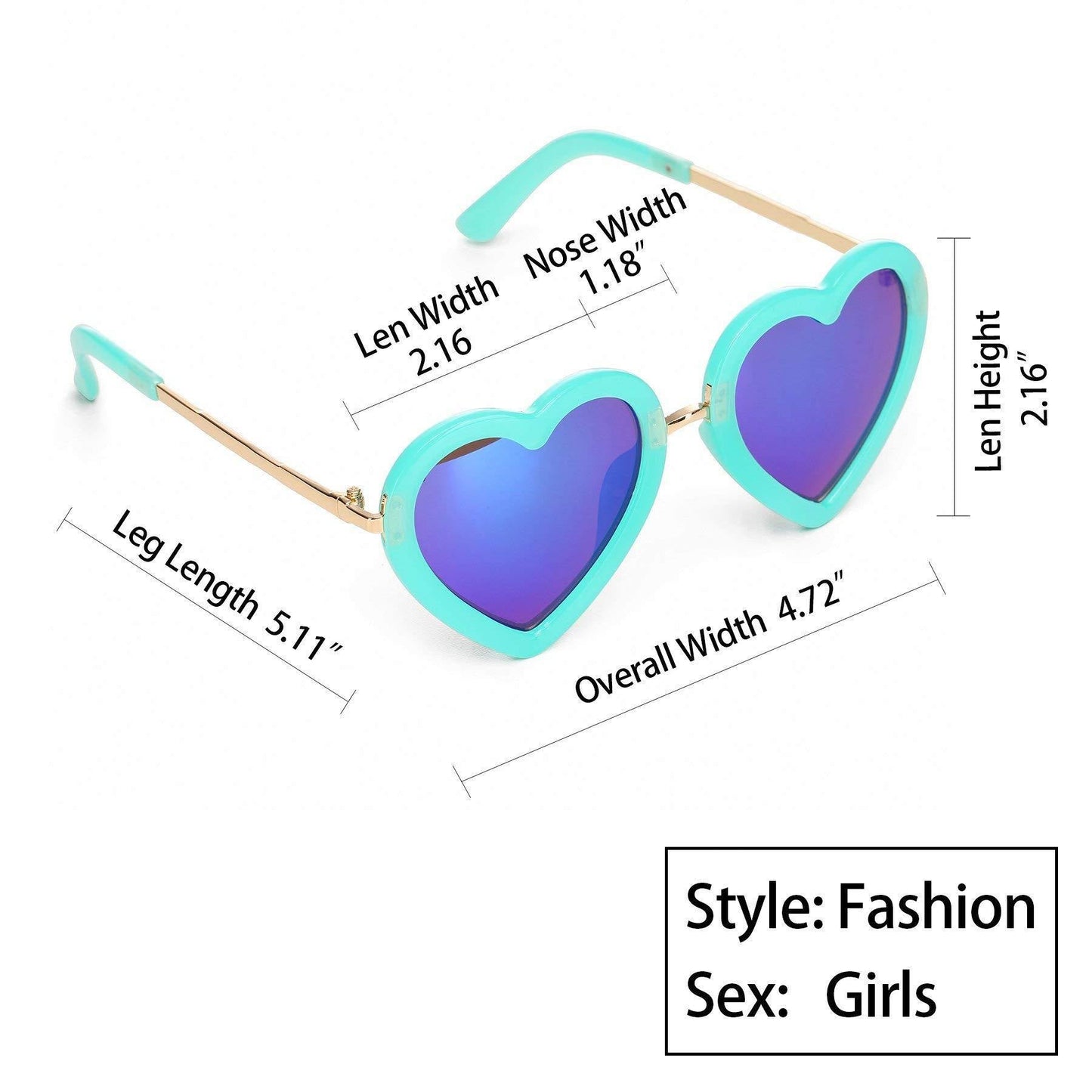 Heart Shaped Sunnies Sunnies Mibasies