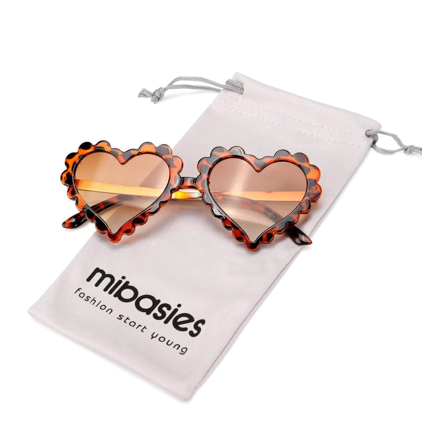 Flower Heart Shaped Sunnies Sunnies Mibasies