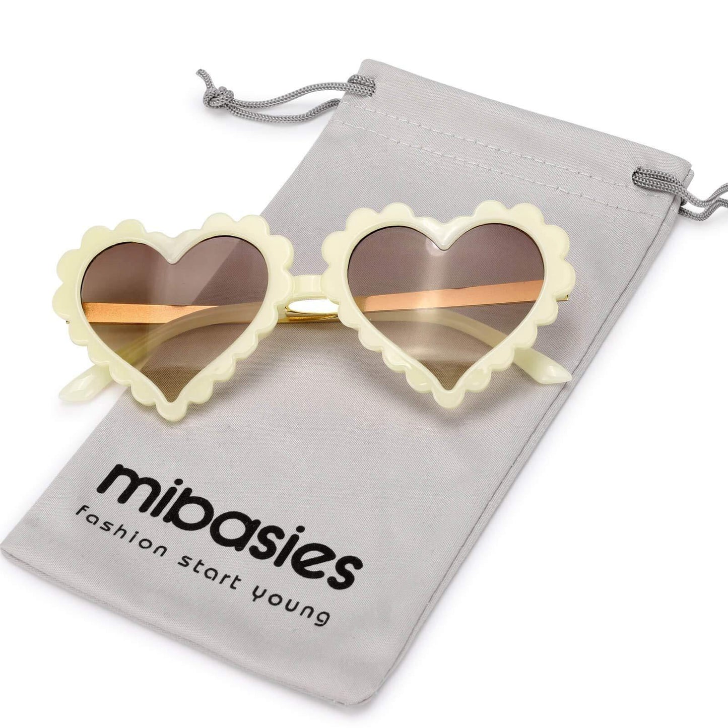 Flower Heart Shaped Sunnies Sunnies Mibasies