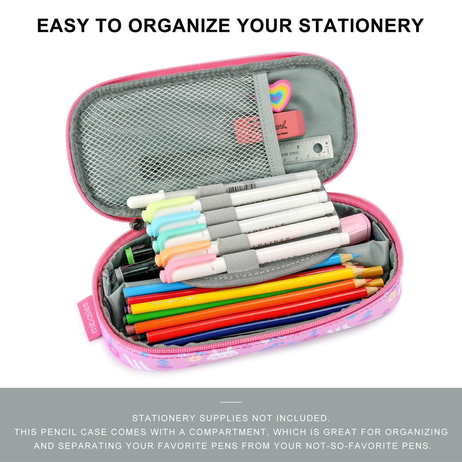 FUN FOR SPRING Pencil Pouch Mibasies
