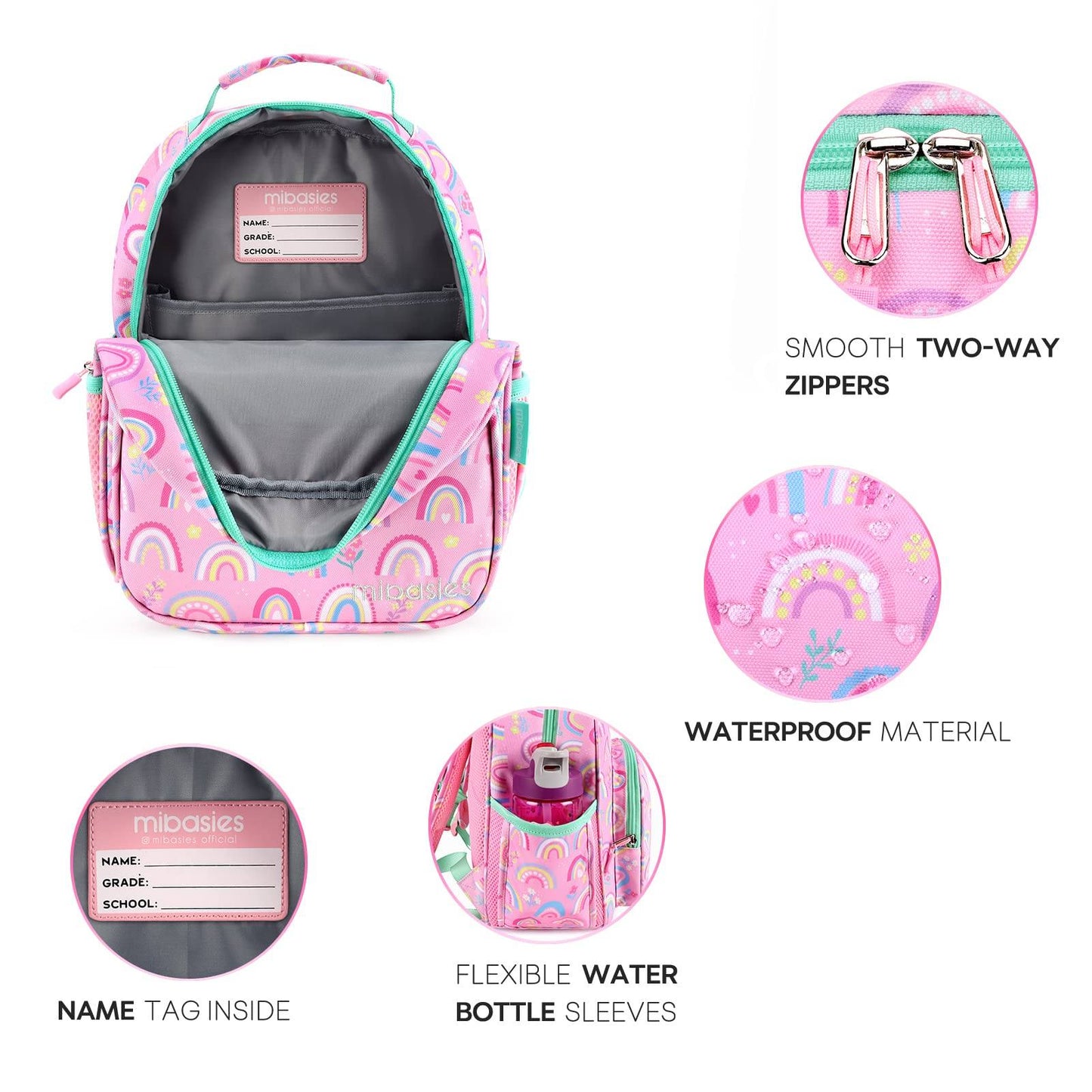 FUN FOR SPRING schoolbag Mibasies