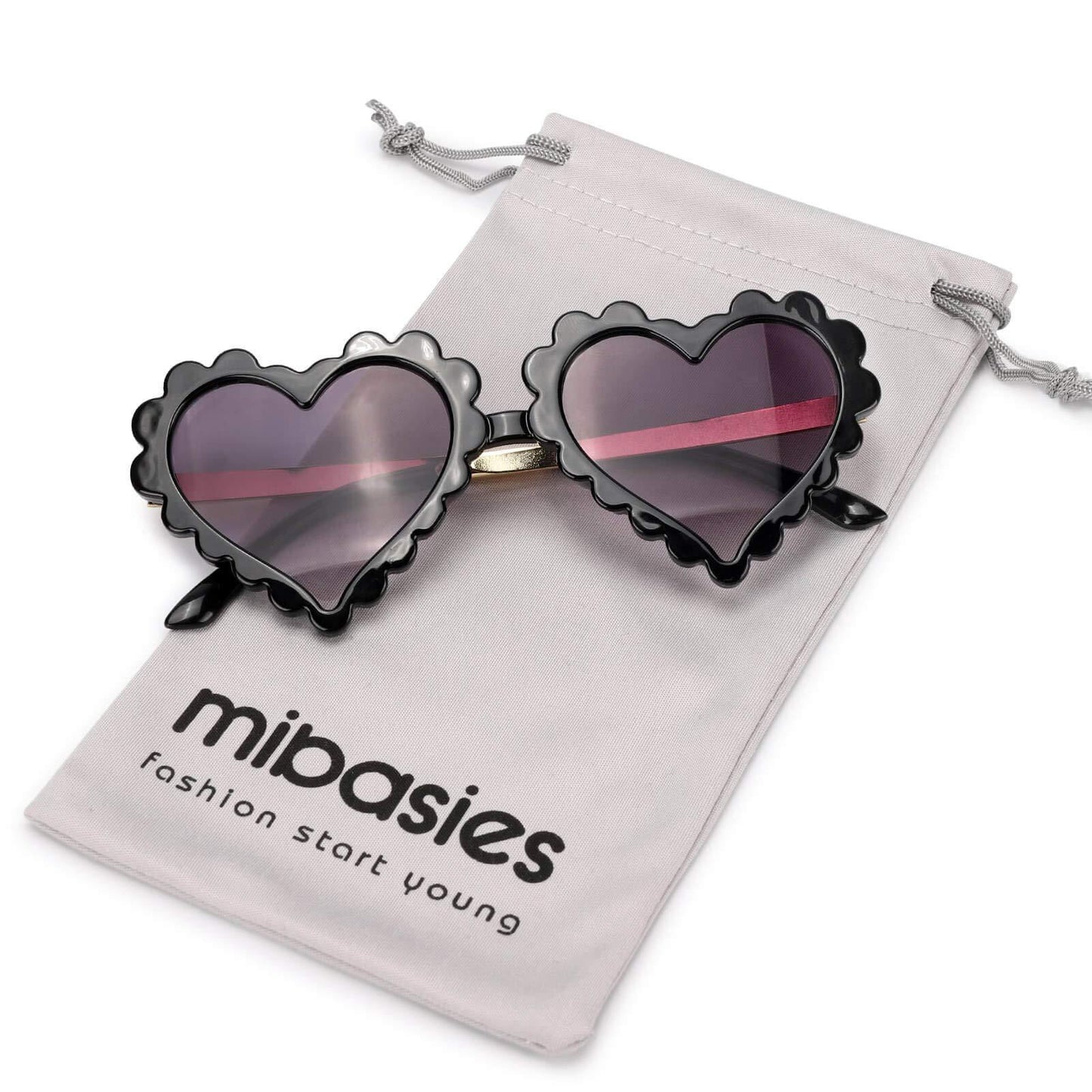 Flower Heart Shaped Sunnies Sunnies Mibasies