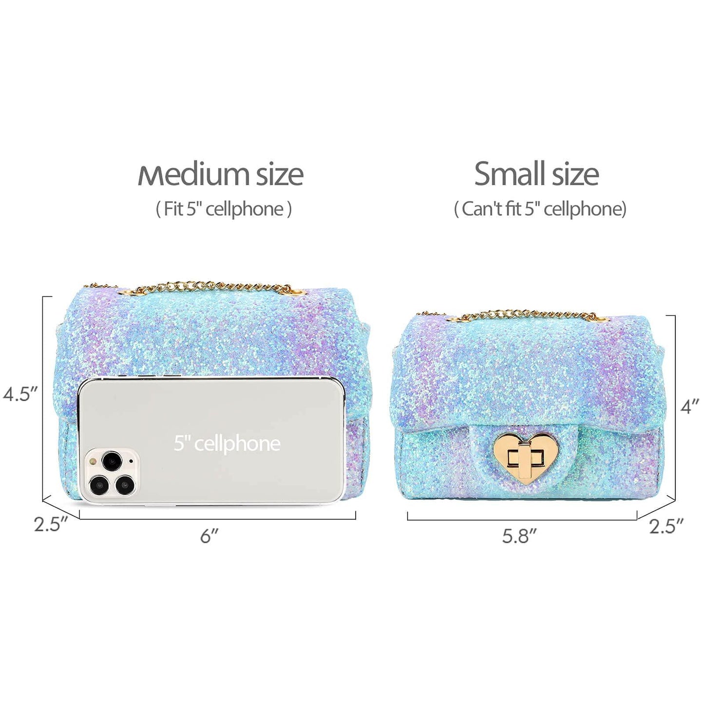 Classic Purse for Girls Crossbody Bag Mibasies