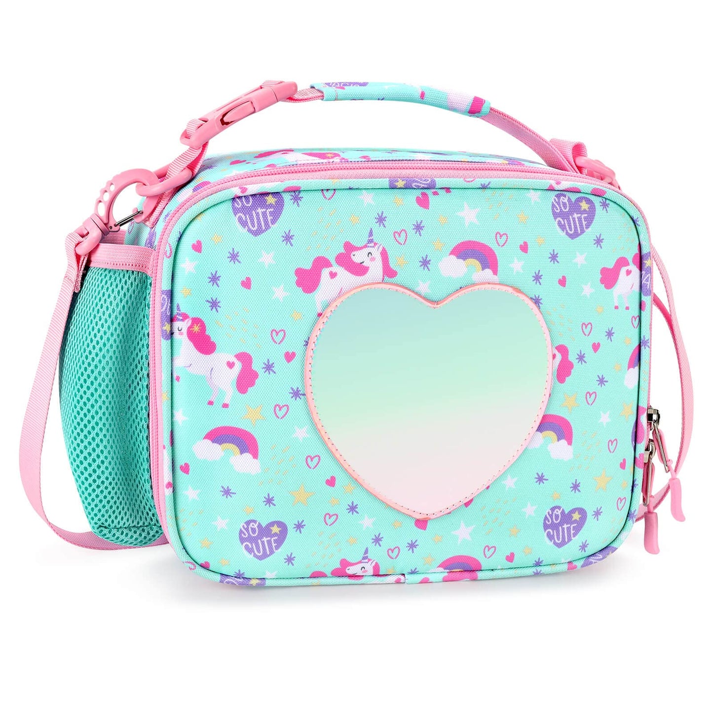 Love U Rainbow Lunch Bag