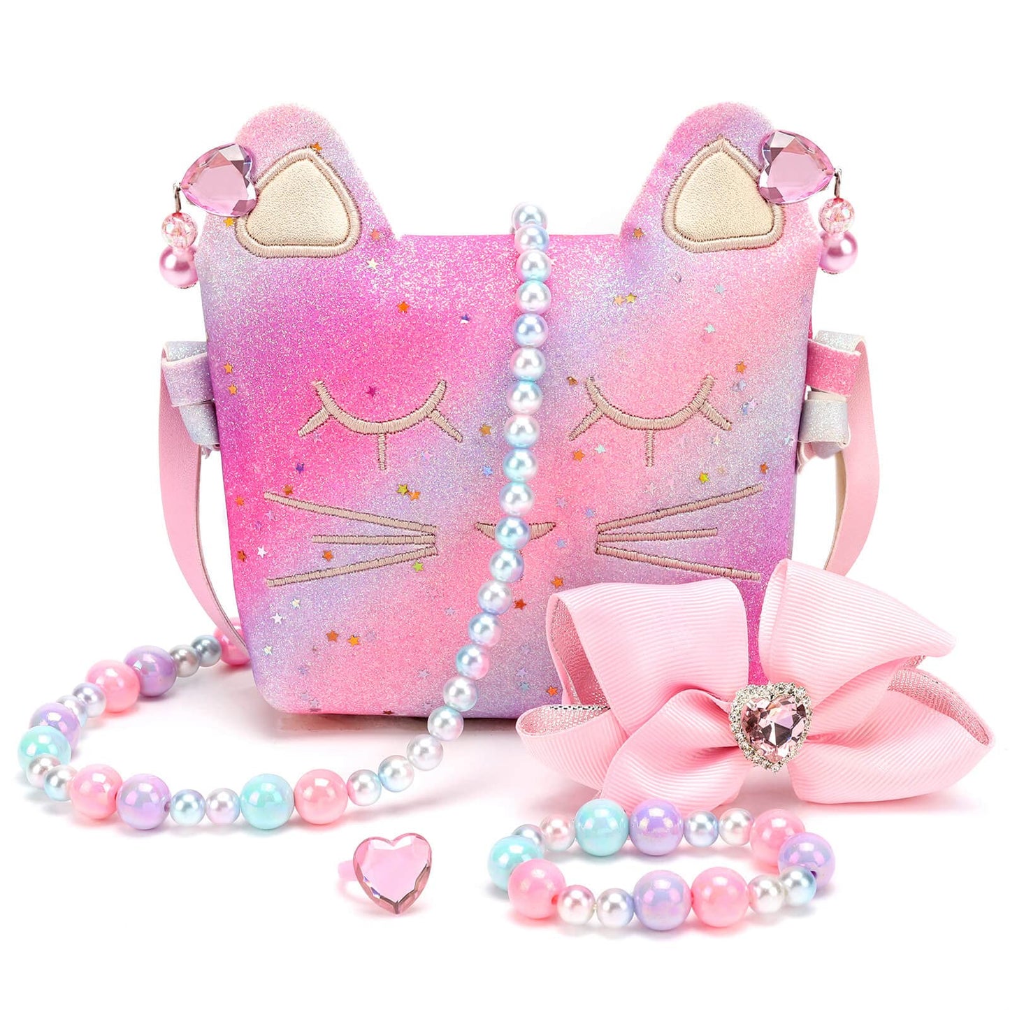 Dress Up Jewelry Purse Set