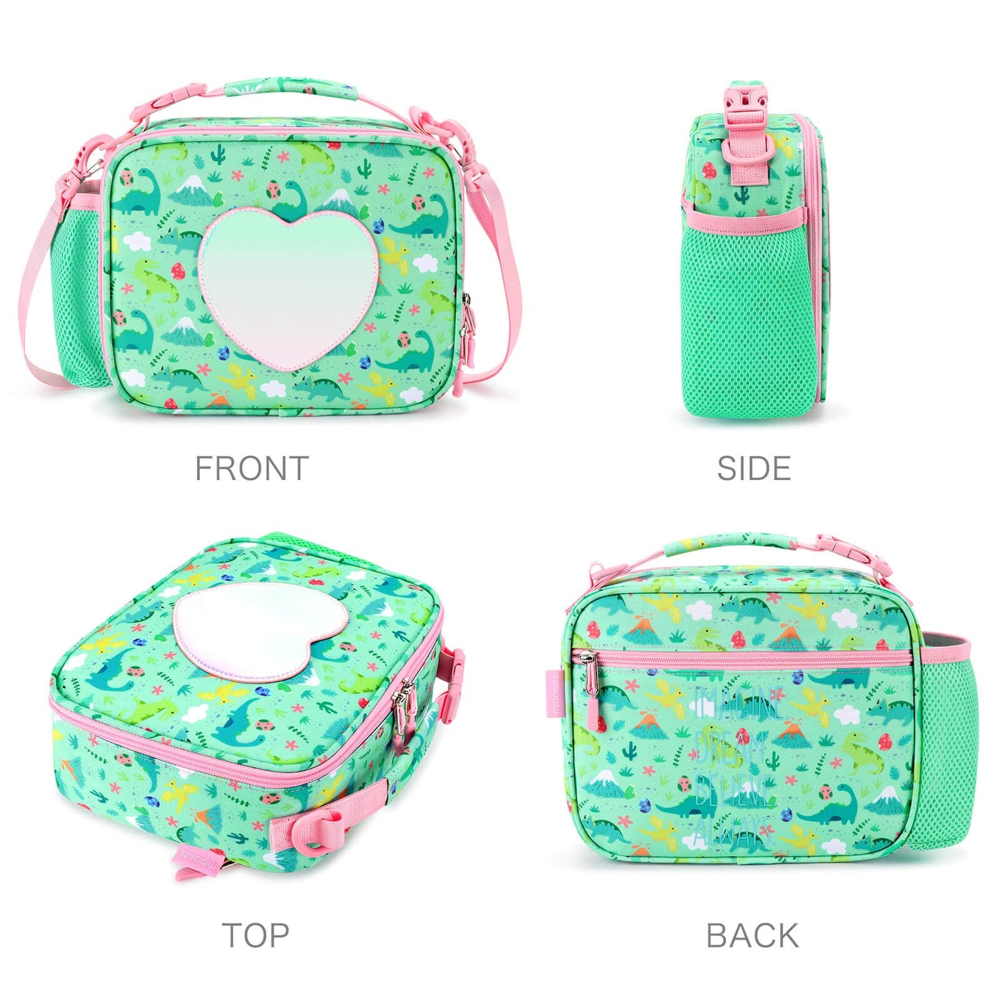Love U Rainbow Lunch Bag
