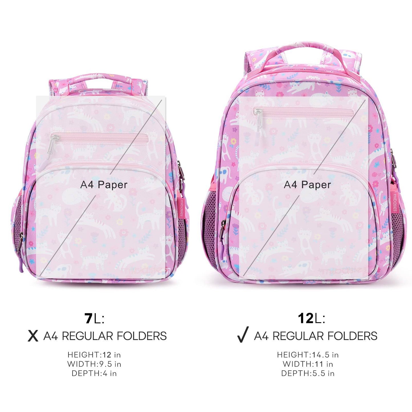 FUN FOR SPRING schoolbag Mibasies