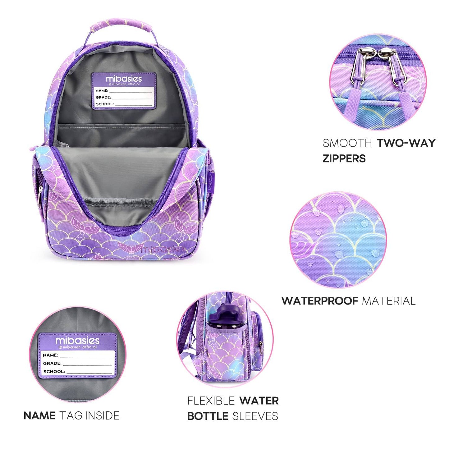 FUN FOR SPRING schoolbag Mibasies