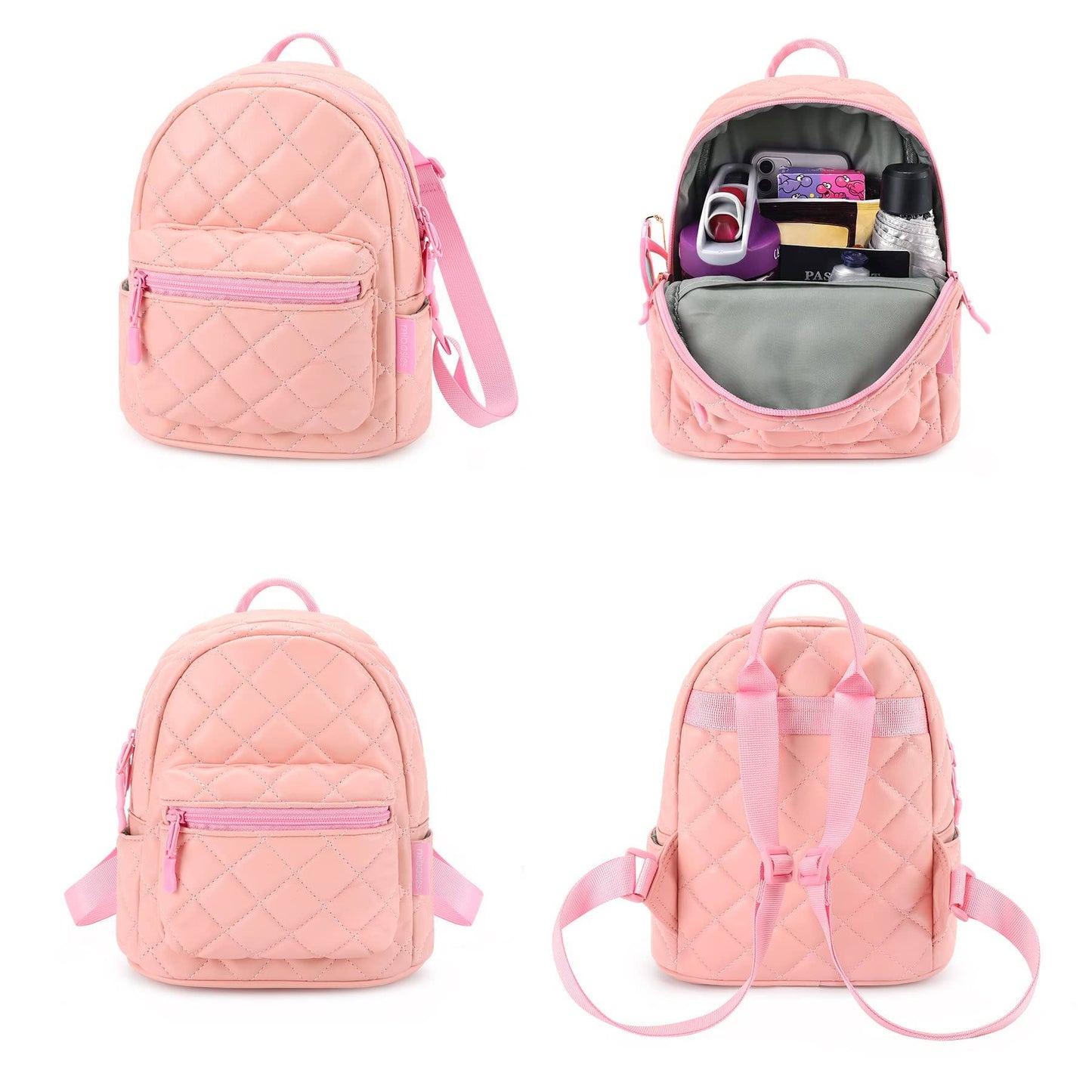 Glitter Rainbow Mini Backpack Backpack Mibasies