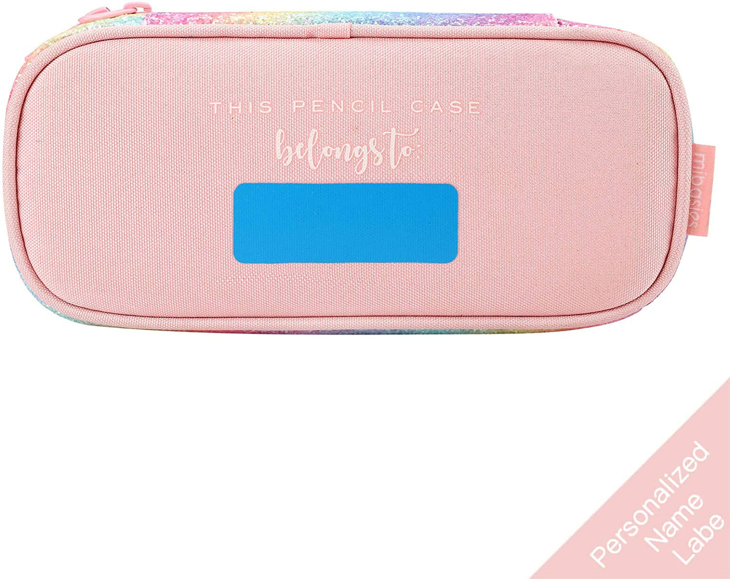 Sparkling Rainbow Pencil Pouch Mibasies