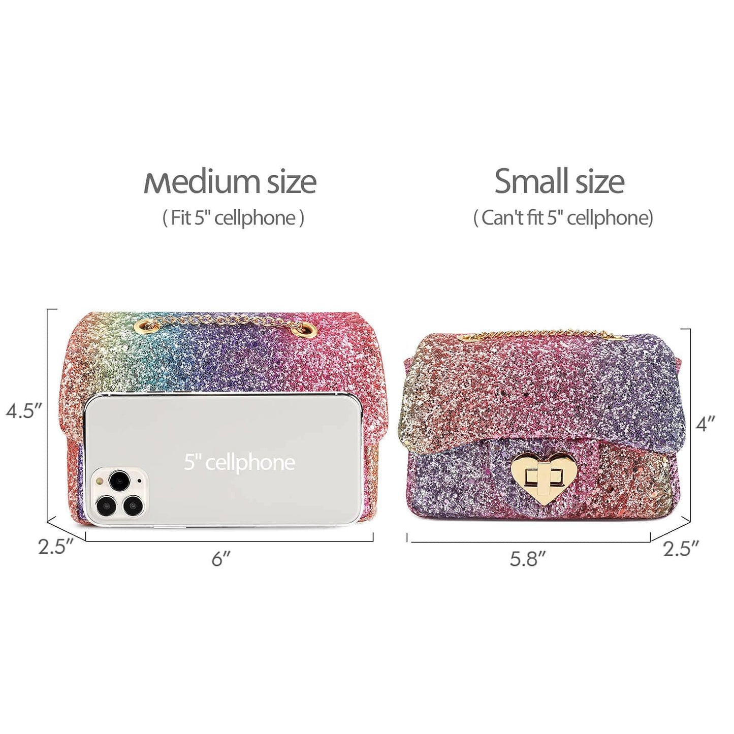 Classic Purse for Girls Crossbody Bag Mibasies