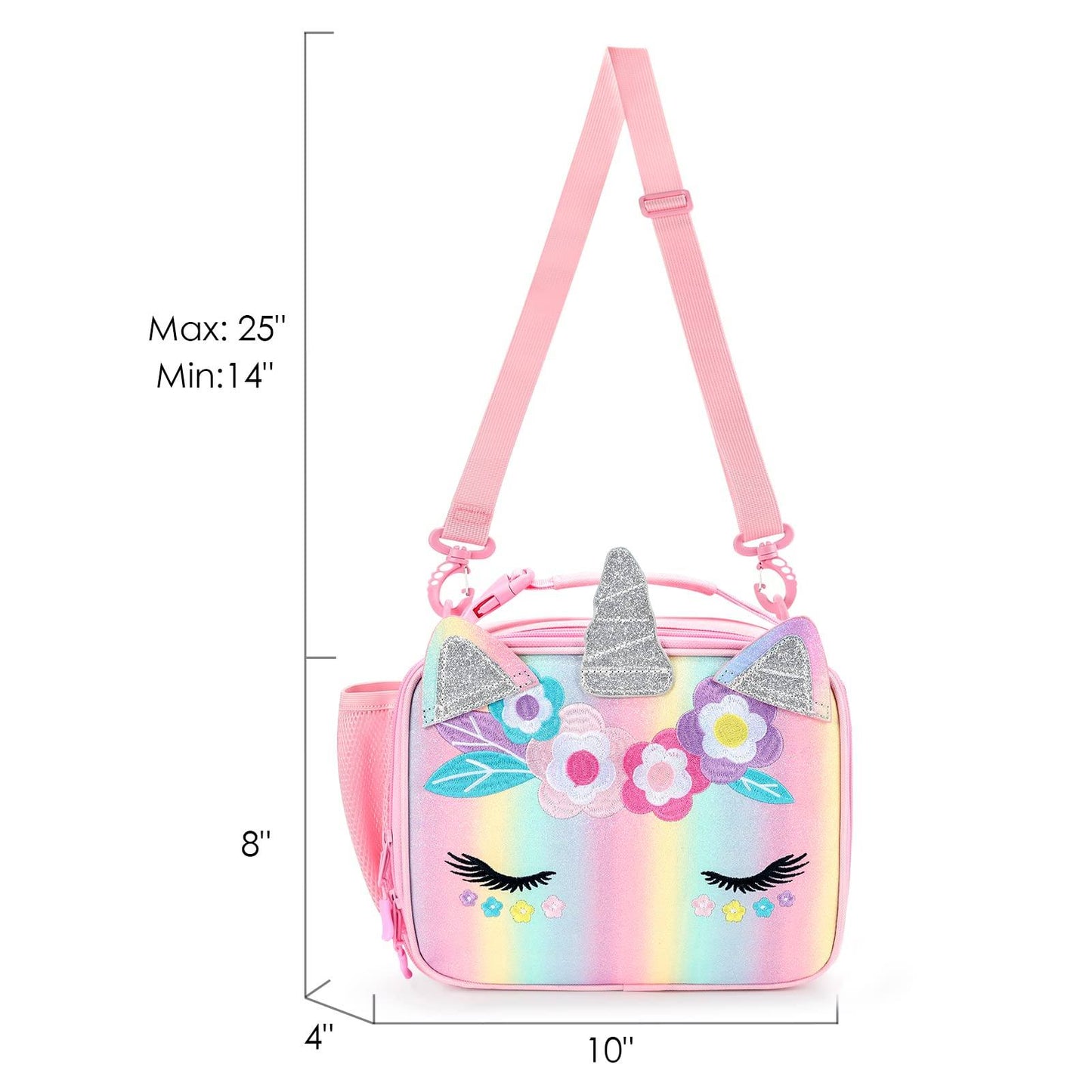 Lucy-Unicorn Lunch bag lunchbox mibasies