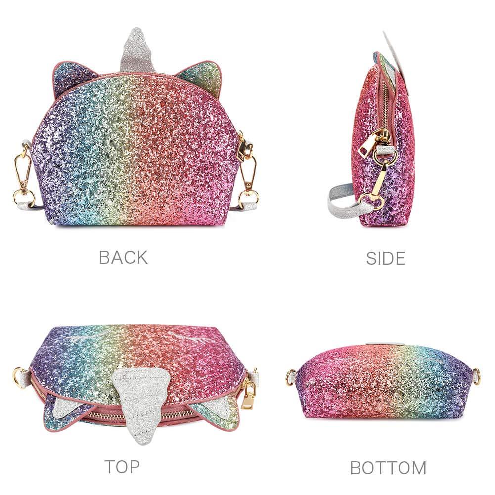 Unicorn Glitter Purse PURSE Mibasies