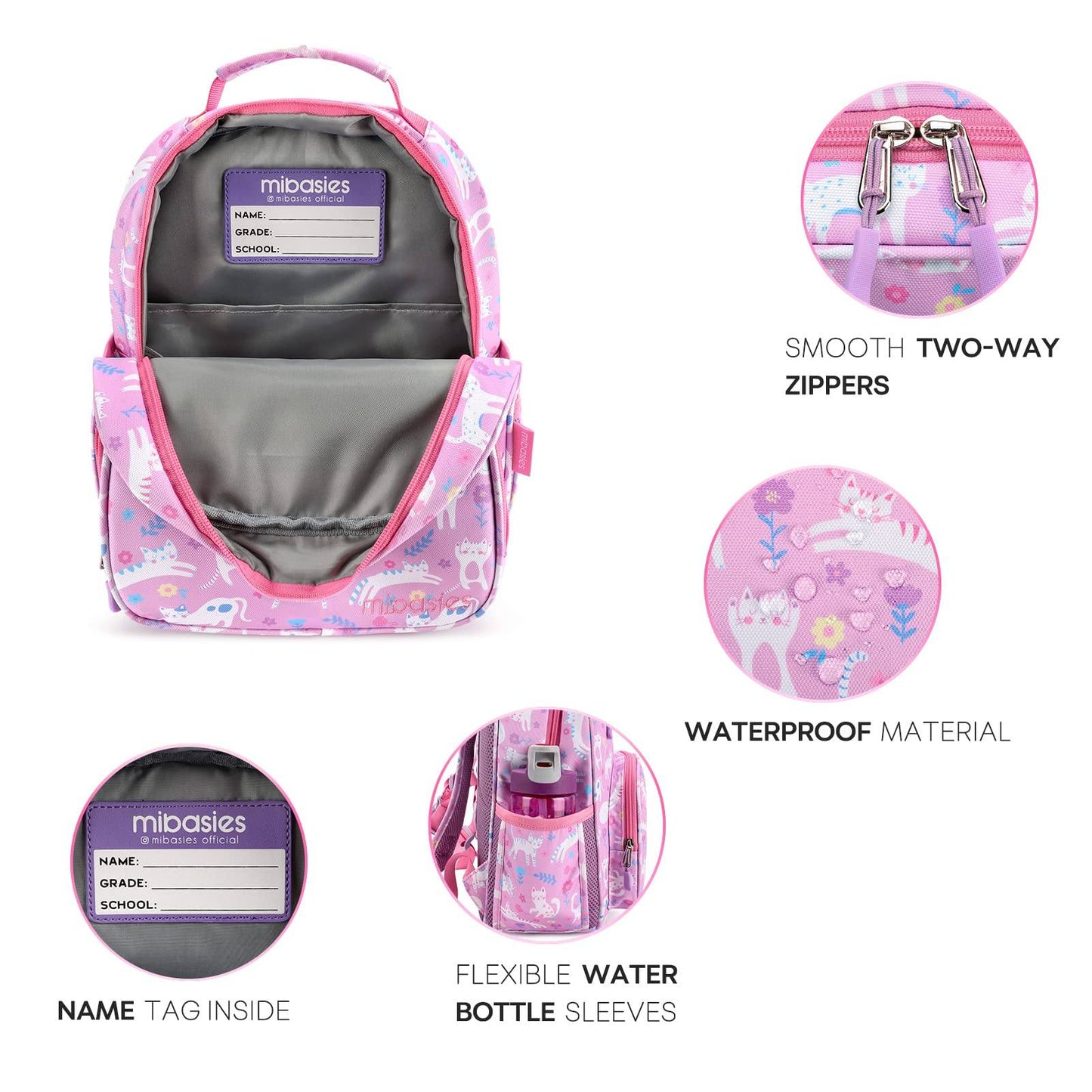 FUN FOR SPRING schoolbag Mibasies