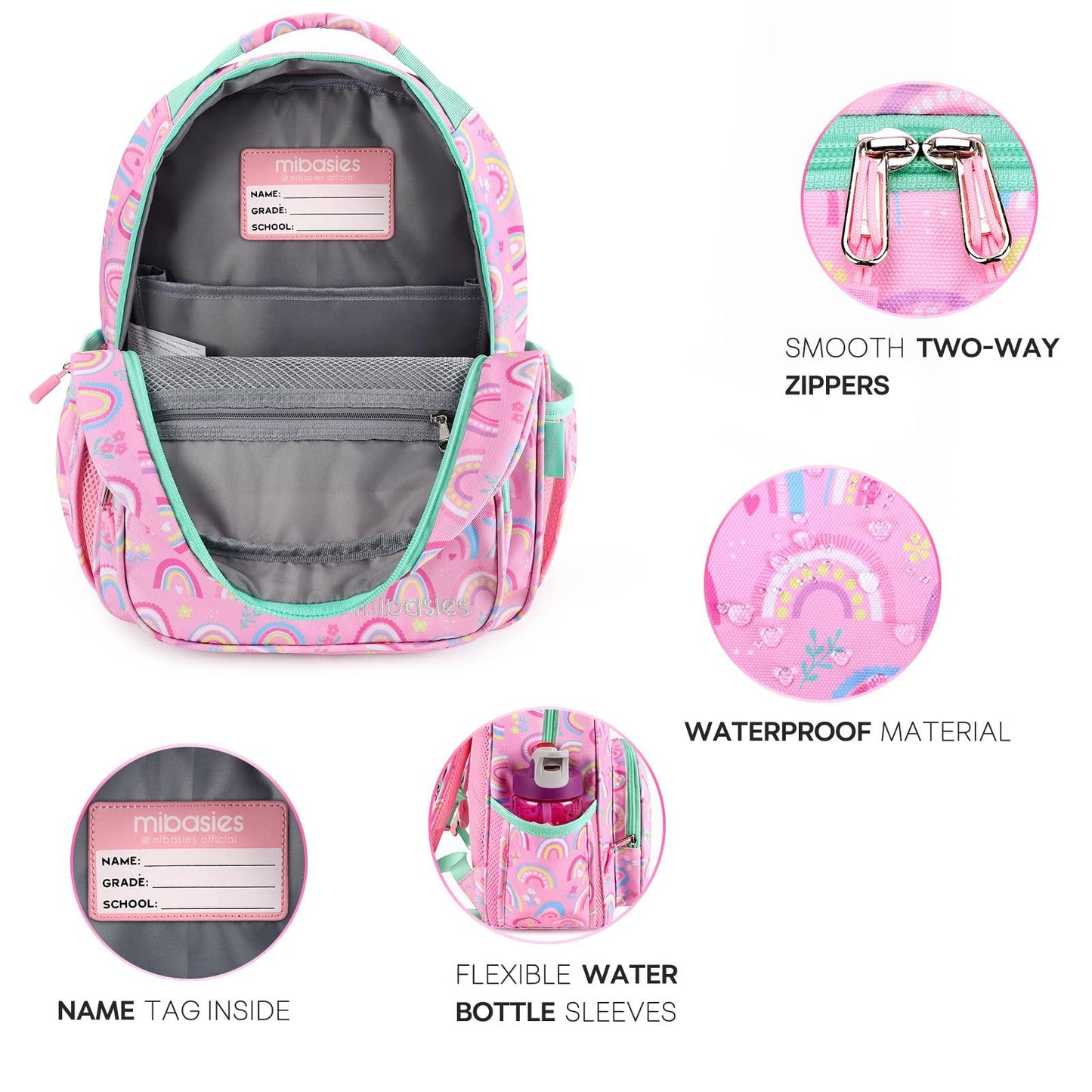 FUN FOR SPRING schoolbag Mibasies