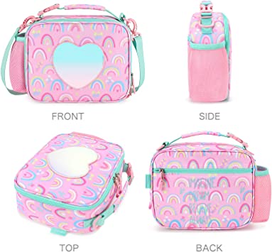 Love U Rainbow Lunch Bag