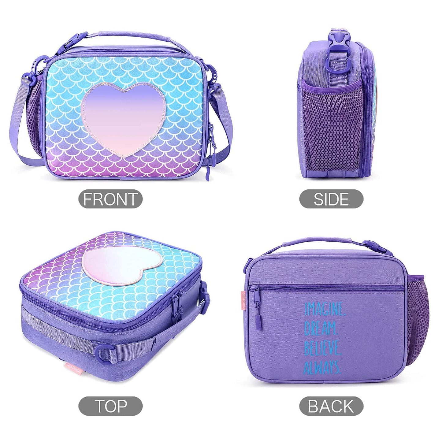 Love you Mermaid lunchbox Mibasies