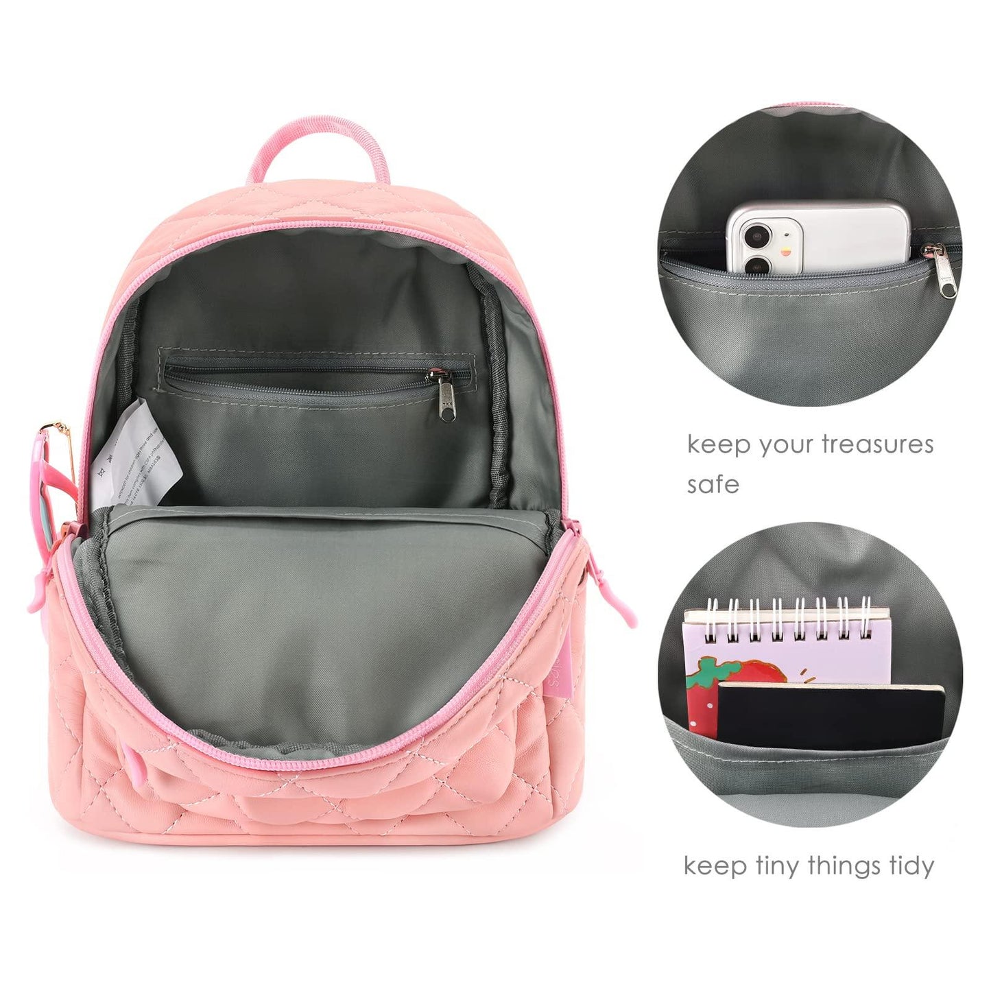 Glitter Rainbow Mini Backpack Backpack Mibasies